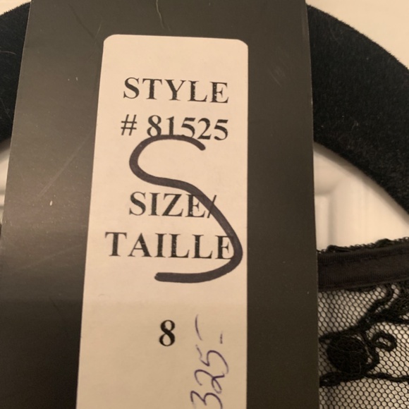 Gorgeous size 8 oblique brand black gown with sequins and bolero - Picture 8 of 8